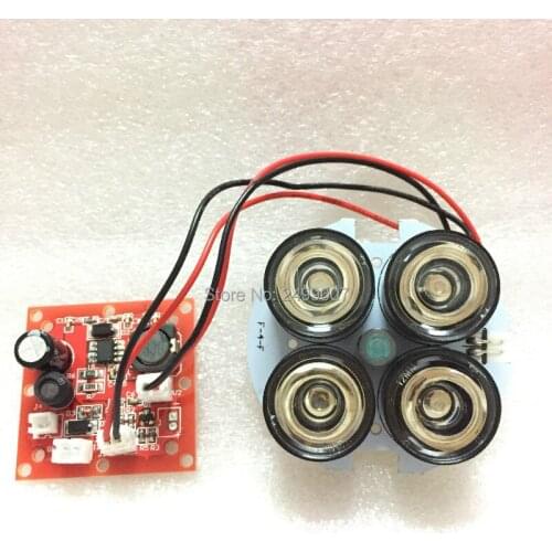 Lihmsek 2pcs IR Light Board 4pcs IR Array LEDs Visible 850nm Night Vision Infrared lamp LED board for Illuminator CCTV Camera