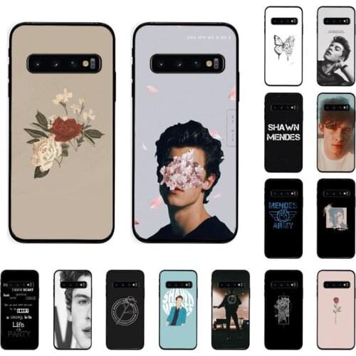 Hit pop singer Shawn Mendes in my blood Phone Cover For Samsung Galaxy S10 Plus S10E S20 UlTRA S7 S8 S9 Plus S10lite S20 plus