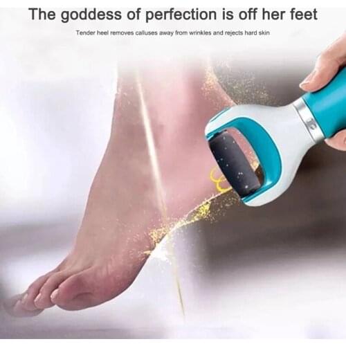 Professional USB Charging Electric Foot Grinder Heel File Grinding Exfoliator Pedicure Machine Remove Dead Skin Feet Care Tools