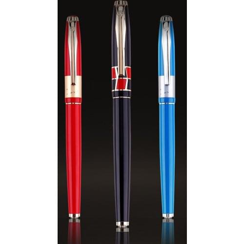 Picasso 923 Elegant BRAQUE Fountain Pen Iridium Fine Nib Lucky 3 Color Office & Home & School Writing Pens