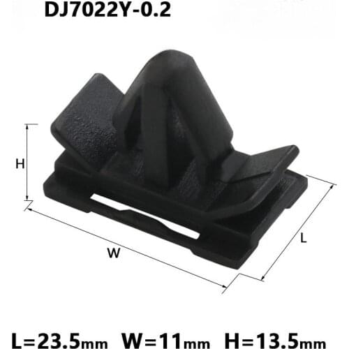 Dj7022y-02 external lock automobile fixed movable buckle seat aircraft head connector fixing clip