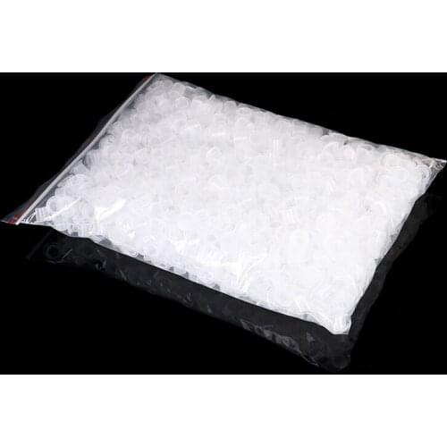 1000pcs 13mm Moyen Waist En Plastique Jetables De Tatouage Coupes Titulaire D'encre Pigment Fournitures Maquillage Permanent