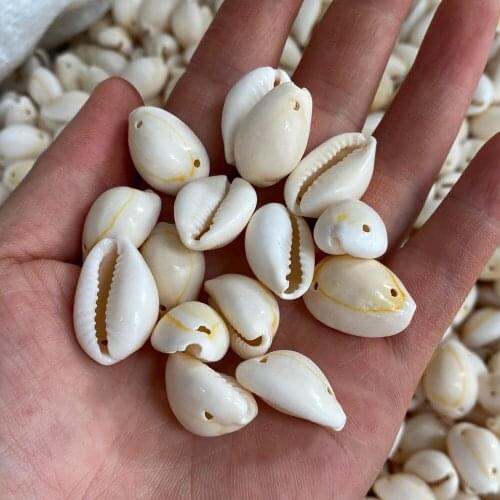 20Pcs/pack Wholesale Conch Pendant With Hole For Jewelry Making DIY Necklace Bracelet Anklet Accessory