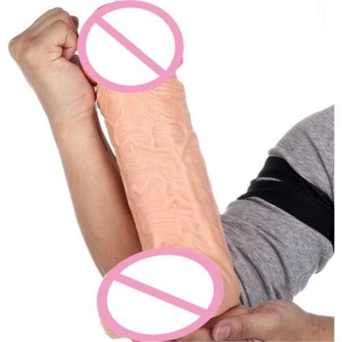 30 CM Big Dildo sex toys for women G-spot Vibrator Massager Crystal Dildo Strong Suction Cup Artificial Penis Anal Butt Plug toy