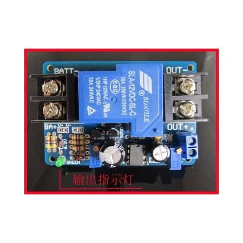 Free Shipping!12V battery against over-discharge automatically restore output low-voltage under voltage protection module sensor