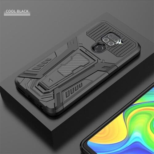 Holder Case For Xiaomi Redmi Note 9 Cover For Redmi Note 9 S Pro Capas Hard Kickstand Back Cover For Redmi Note 9 10 Pro Fundas