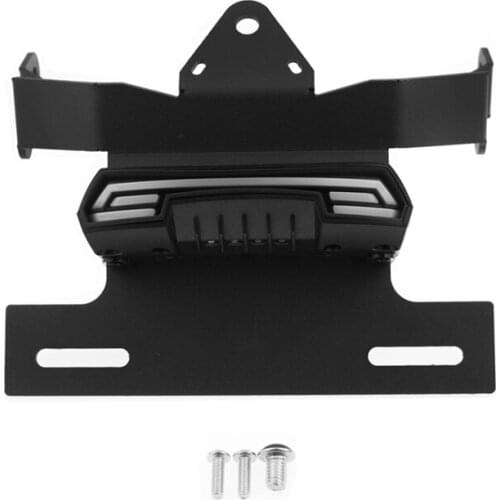 Motorcycle License Plate Holder LED Tail Light Turn Signal Lamp for KAWASAKI VULCAN S 650 Vulcan Cafe