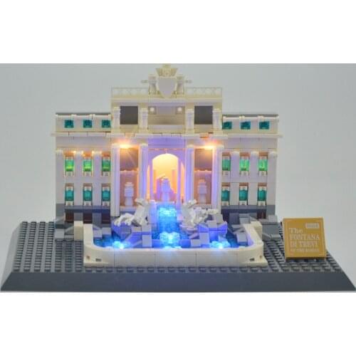 JOY MAGS Led Light Kit For 21020 Architecture Trevi Fountain , (NOT Include The Model)