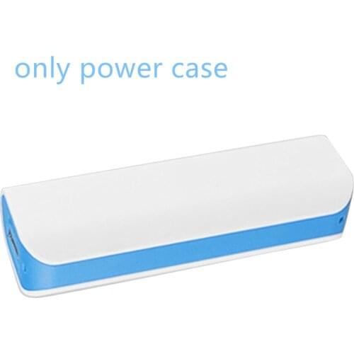 Fast charging Power Bank Shell DIY kit USB Port PCB Charger Protective Cover, Powered by 2600mAh 18650 Battery