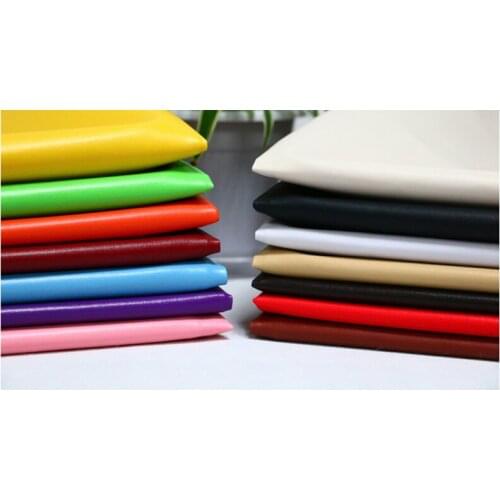 Pvc leather fabric bags faux leather 19 colors home furniture manufacturers china/ furniture fabric material/ leatherette fabric