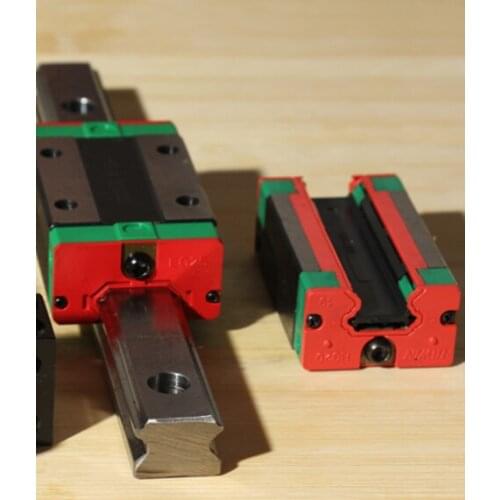 2pcs Taiwan hiwin linear rail HGR20- 600mm with 4pcs HGH20CA carriage