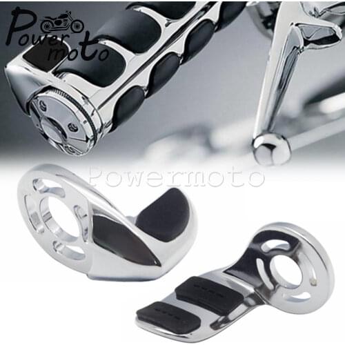 Chrome Black Motorcycle Throttle Control Comfort Rubber Style Grips Cruise Control Assist Grips Wrist Rest for Suzuki M109R M50