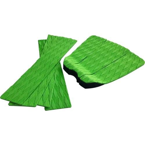 7pcs/set EVA Surfboard Deck Traction Pads Non-slip Foot Tail Pad with Kicker for Stomp Skimboards Surf SUP Paddle Funboard Fish