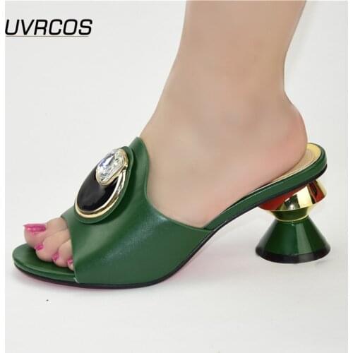 Newest Italian Shoes Without Matching Bags PU Leather Comfortable Pumps Wholesales Good Price for Shoes Without African Shoes