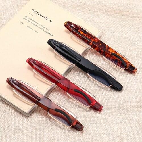 Sella Old People Retro Men Women Portable Reading Glasses 360 Degree Rotation Effective Lens Protection Anti Blue Light Eyewear