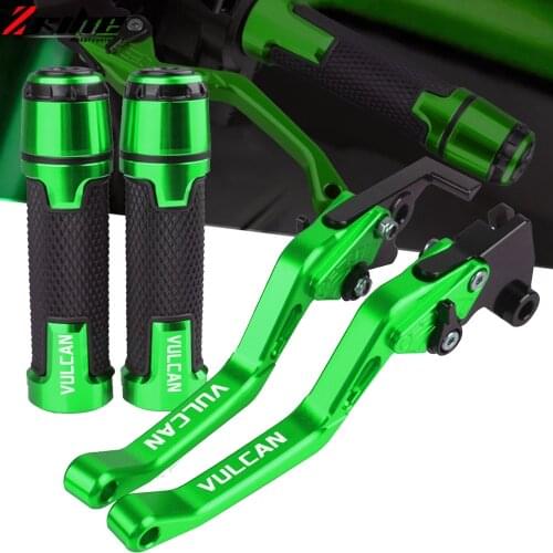 Motorcycle CNC Brake Clutch Levers Handlebar knobs Handle Hand Grip End FOR KAWASAKI VULCAN S650CC 2015-2020 2019 2018 2017 2016