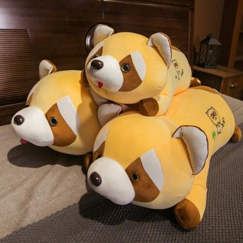 Kawaii Raccoon Plush Dolls Cartoon Animal Plush Toys Cute Procyon Lotor Pillow Baby Sleep Comfort Room Decor Doll Gift for Girls