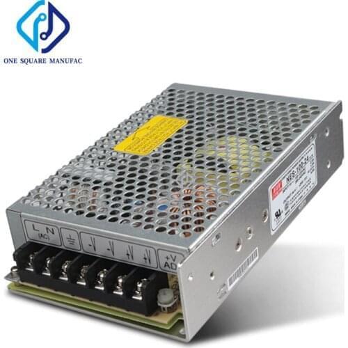 Compatible With Meanwell Taiwan NES-75-12V/24V Switching Power Supply 12 to 24V DC 75W Monitor Single Output