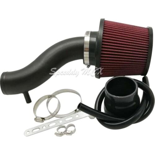 High Flow Cold Air Intake Filter Kit High Quality Aluminum Intake Pipe Air Filter Car For Elantra 1.6L Kia K2 K3 K4 1.4L 1.6L