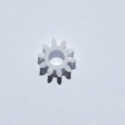 10/100pcs diameter 6mm / 2.5mm hole/10 tooth 0.5 modulus plastic gear motor / spur gear / toys accessories / DIY Toy 102.5A
