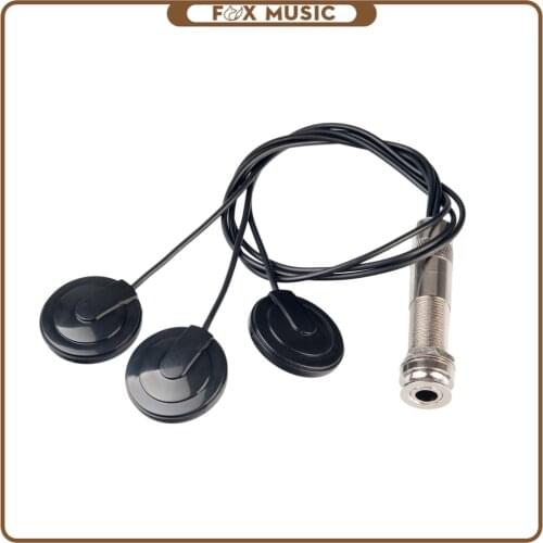 5PCS Guitar Transduce Microphone Mic Piezo Contact Pickup Transducer For Guitar Violin Ukulele Mandolin New