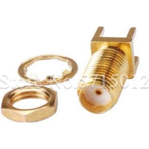 5pcs SMA Antenna Pedestal Famale Outer Screw Connector Lengthen 11mm Thread SMA-KE Coaxial RF Adapters High-frequency Jiont