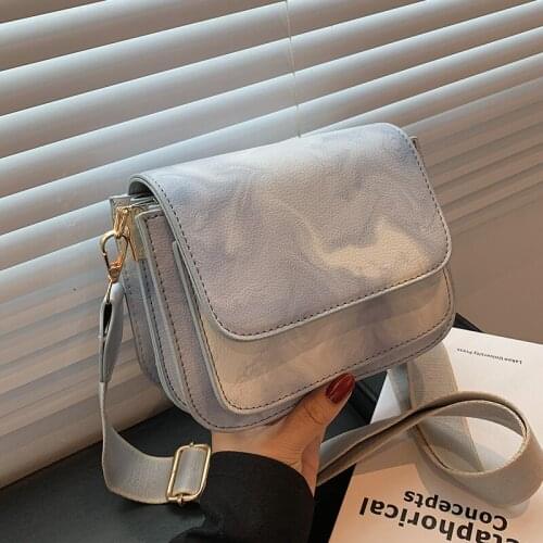 Mini PU Leather Flap Crossbody Shoulder Bags For Women 2021 Fashion Trends Female Handbags and Purses Travel