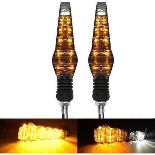 Motorcycle Turn Signals Light Flasher Flowing Water Blinker Lights For Yamaha BT1100 FJR1300 FZR 600 FZR400 MXT850 Niken GT