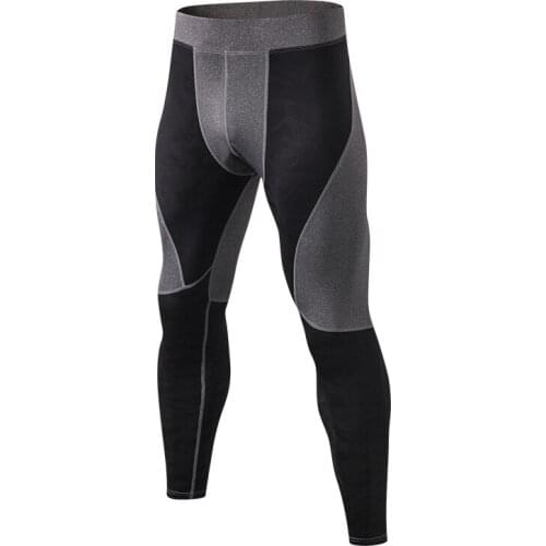 Men Running Tights Compression Yoga Pants GYM Exercise Fitness Leggings Workout Basketball Exercise Train Sports Clothing 91312