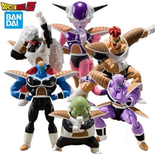 Original BANDAI SHF Dragon Ball Z Ginyu Force Ginyu Jeice Recoom Burter Guldo Model Toy Action Figures Toys For Children Gift