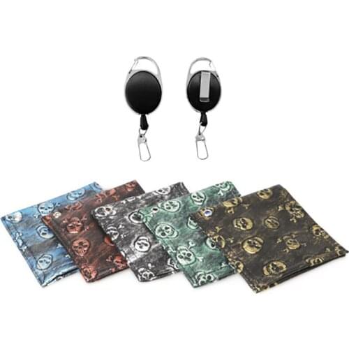 Golf Towel Cotton Cleaning Towels Cleans Clubs Balls Hands High Sweat-absorbent Wiping Cloth With Fixed Hook