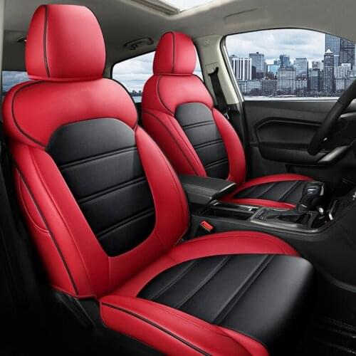 Custom car seat covers set automobile cover leather for auto Morris Garage GS auto products car Interior accessories car sticker