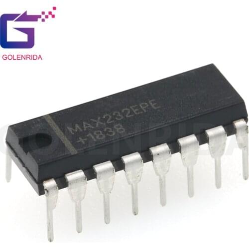 10PCS MAX232CPE DIP16 MAX232C DIP MAX232 DIP-16 MAX232EPE RS-232 Drivers/Receivers