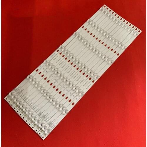 12pcs/Kit LED strips for TCL 65 TV THOMSON 65 TV 006 P1K3507B TOT_65_D2900_12X7_3030C_d6f-2d1_7S1P 4C-LB6507-YH01J 65HR330M07A