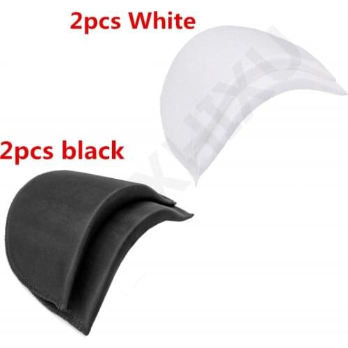 2 pair Soft Padded Shoulder Padding Encryption Sewing Foam Shoulder Pads for Clothes Blazer T-shirt Sewing Accessories ACC43-3