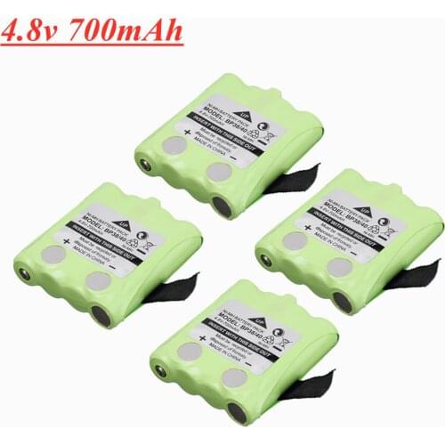 4.8V 700MAH NI-MH rechargeable Battery Pack For Uniden BP-38 BP-40 BT-1013 BT-537 GMR FRS 2Way Radio battery Pack