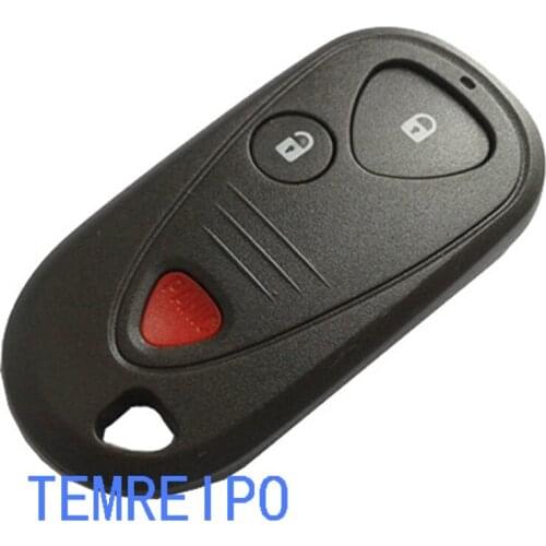 50pcs/lot 3 4 Button Replace Key Shell fit for A-CURA CL TL MDX RL RSX TSX Remote Key Case Fob