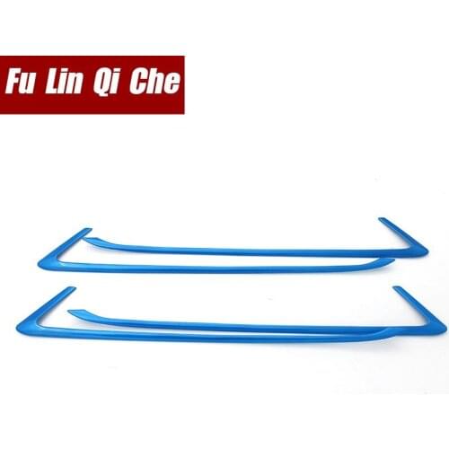 Car Inside Door Panel Strip Cover Door Inner Edge Sticker inner door armrest trim frame molding for Honda Fit 2014-2019