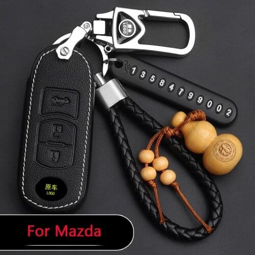 Zinc alloy keychain /Car Key Cover For Mazda1 2 3 6 8 CX3 CX4 CX-5 CX-7 CX-8 MX-5 Multi-Functional Innovation Auto Key Case