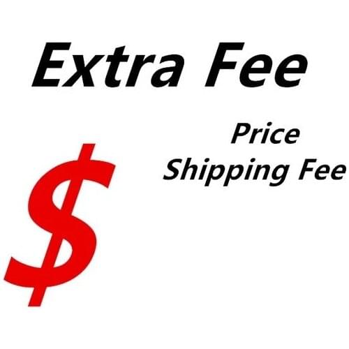 Extra fee shipping fee Fill the post extra price for customized item