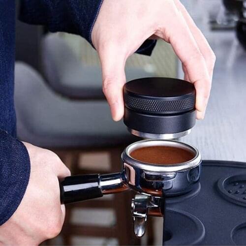 Coffee Distributor 5m Tamper Macaron Shape Espresso Distributor Stainless Steel Barista Coffee Supplies for Breville