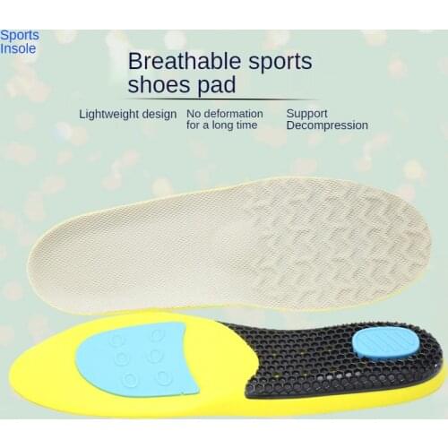 Correction Shoes Pad Military Training Running Sweat Absorbing Breathable Sports Insoles Shoes Pad-Tailor