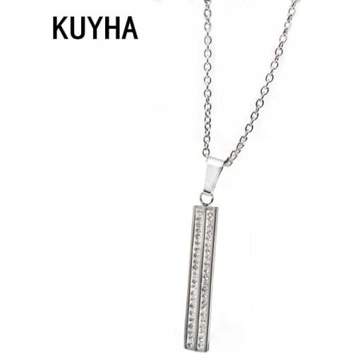 Fashion Silver Color Necklaces Choker Statement Crystal Pendant Women Luxury Necklace Jewelry Accessories