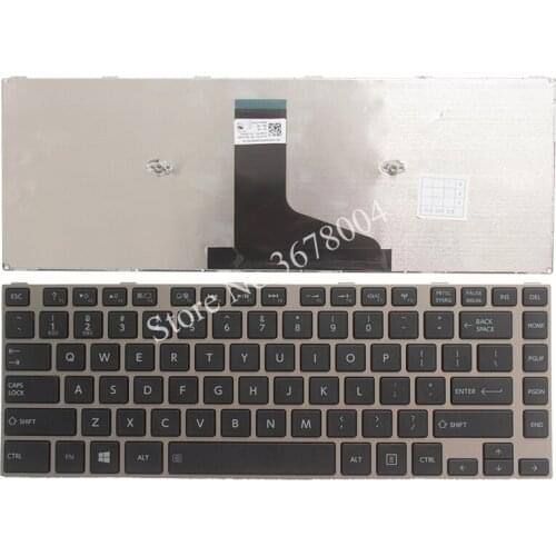New US Laptop keyboard for Toshiba Satellite M40-A M40T-A M45-A M45T-A Black Keyboard with frame