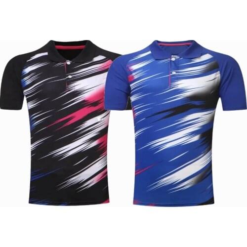 New Quick dry Badminton shirts Men/Women, Tennis shirts,Table Tennis Jerseys ,Table Tennis T shirts , sports polo golf shirts