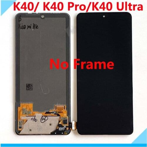 Original For Xiaomi Redmi K40 Pro+ K40 Ultra AMOLED LCD Display Touch Screen Digitizer Assembly for Xiaomi Redmi K40 K40 Pro