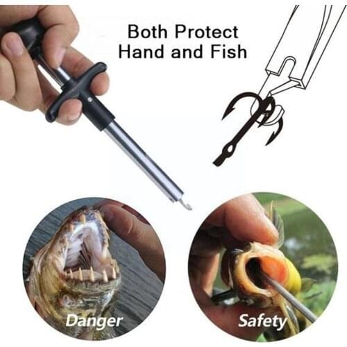 Portable Fishing Hook Remover 24.3cm Aluminum Hook Accessories Outdoor 5 Colors Fishing Available Disgorger H6P6