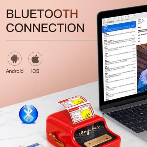 Niimbot Thermal Label Printer Wireless Portable Barcode Label Printer For Android iOS Mobile Phone Price Tag Sticker Machine