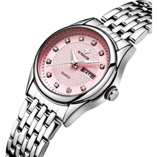 Brand Luxury Women Watches Ladies Casual Quartz Watch Female Clock Silver Stainless Steel Bracelet Dress Watch relogio feminino