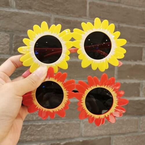 New Kids Fashion Sunglasses Children Round Flower Sun glasses Girls Boys Baby Sport Shades Glasses UV400 Eyewear Oculos De Sol